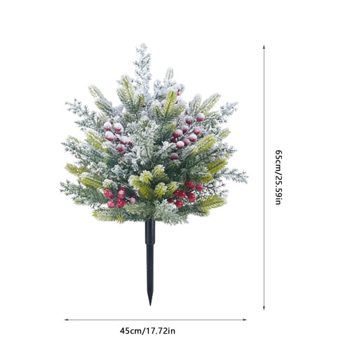 Konstgjord cederträ julgran utomhus 64 cm 2