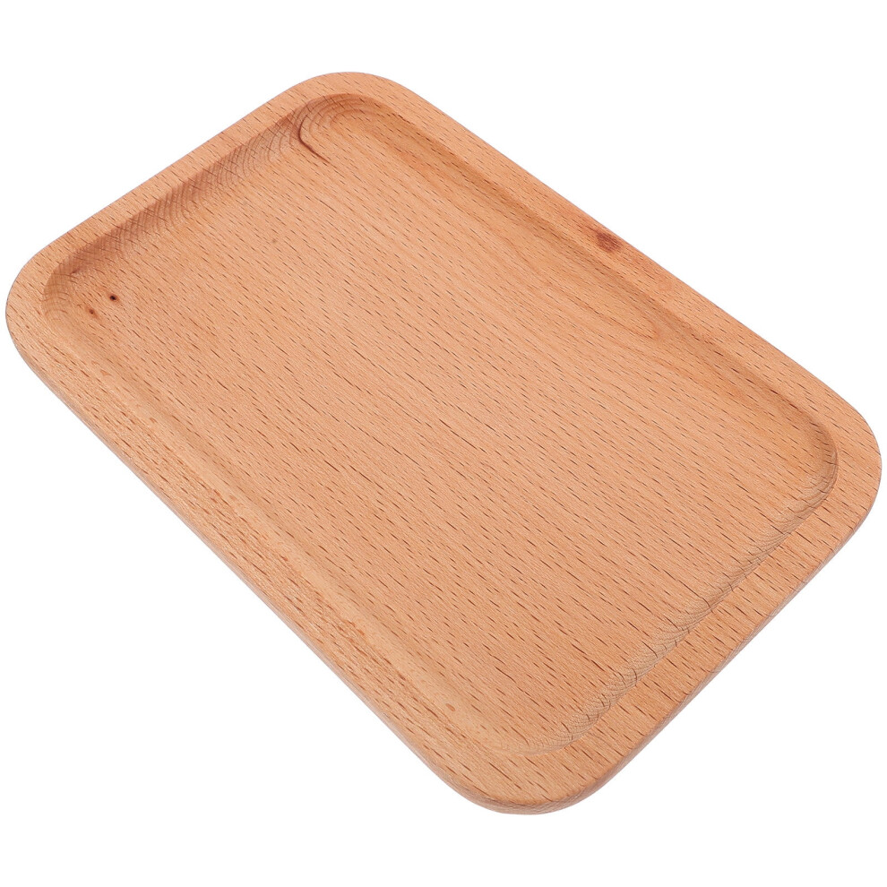 ULTNICE Rectangular Serving Platter Beech Beige 1Pack Multipurpose