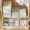 Foldable White Clothing Storage Box 7 Grids with Adjustable Dividers 8