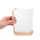 Acrylic Photo Frame Double-Sided with Wooden Base Beige 5