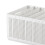 Foldable White Clothing Storage Box 7 Grids with Adjustable Dividers 11