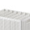 Foldable White Clothing Storage Box 7 Grids with Adjustable Dividers 12
