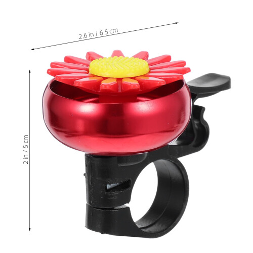 1Pack Red Bicycle Bell for Children Suitable for All Bikes 1