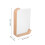 Acrylic Photo Frame Double-Sided with Wooden Base Beige 8