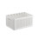Foldable White Clothing Storage Box 7 Grids with Adjustable Dividers 14