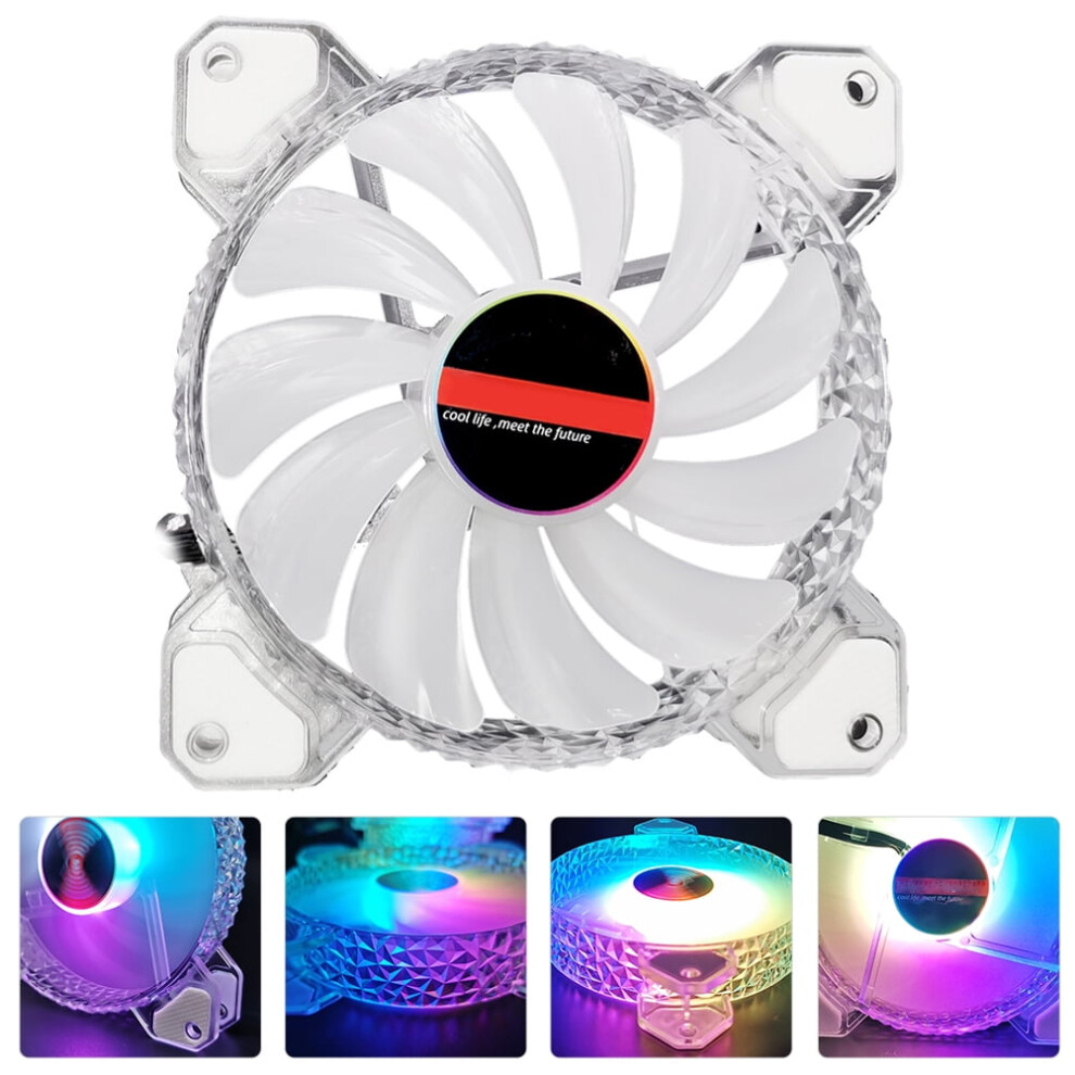 Rgb Cooling Fan Abs Material For Desktop Pc 9165521198450