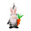 Easter Bunny Doll White Beard Old Man Decoration 2