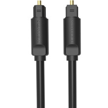 ROSENICE Optical Fiber Audio Cable Black 150 cm