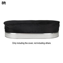 4Ft/6Ft/8Ft Pool Cover Oval Reservoir Ice Bath Cover Tank Cover 8Ft