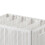 Foldable White Pants Storage Box with Adjustable Dividers, 5 Grids 9