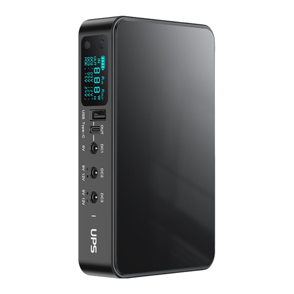 Tizuqe Ups Battery Backup 9000Mah/10400Mah/18000Mah Small Uninterruptible Power Supply 9027700608924