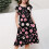 Mädchenkleid mit Blumenmuster, Volantärmeln und Taille 5