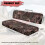 UTV Seat Covers for Kawasaki Mule Bench Seats Waterproof 8