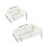 2PCS Refrigerator Organizers and Storage - Pull-Out Storage Bin for Eggs, Fruits & Vegetables 6