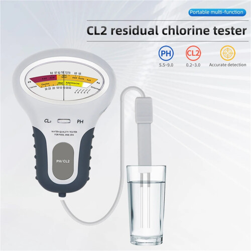 Chlorine and pH Detector for Swimming Pool and Spa 1