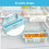 2PCS Refrigerator Organizers and Storage - Pull-Out Storage Bin for Eggs, Fruits & Vegetables 4