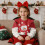 Snowman Sweatshirt for Girls Size 7-8 Crewneck Pullover 2