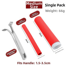 Silicone Handle Cover Heat Resistant For Pot And Pan Handles Easy Installation