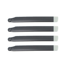Hoofdbladen propelleronderdelen zwart 110 mm rotorbladen directe vervanging voor K160 op afstand bestuurbare vliegtuig hobby RC helikopter