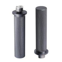 2Pcs Woodworking Table Limit Blocks, 19/20mm Dog Hole Guide Rail Track Peg Brake Clamp for Workbench