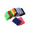 12Pack Breathable Cloth Forearm Sweatband for Running 4