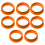8PCS Suitcase Wheel Protectors Shock Absorbing 11