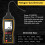 Halogen Gas Detector 0-1000PPM ABS LCD 3xAAA 4