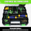 Multipurpose Tools Organizer Box with 34 Compartments Hardware Storage Container for Nuts Small Parts Screw Fasteners 7