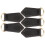 HOMEMAXS 5 Pcs Zipper Tape Pulls Hand-stitched Genuine Leather Tent Replaceable Tabs 6