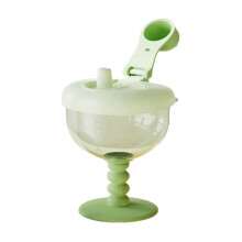 Sippy Cup with Straw Green Leak-Proof BPA-Free 3.34x5.11 in