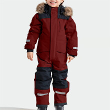 Kids' Waterproof Windproof Ski Suit – One-Piece Snowsuit for Boys & Girls, Compatible with Winter Sports