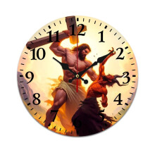 Mute Wall Clock with Cross Pattern – Modern Art Design, Battery-Powered, Compatible with Home/Office/Bedroom/Classroom