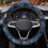Camo Steering Wheel Cover 15 inch Elastic Soft 2