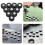 20Pcs Durable Rubber Steel Shock Absorber Buffer Cushion for Motorcycle Rear Use 4
