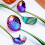 Stainless Steel Material Long Handle Colorful Practical Tableware for Home Kitchen Cooking Use 5