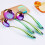 Stainless Steel Material Long Handle Colorful Practical Tableware for Home Kitchen Cooking Use 8