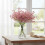 Haarclips met kunstbloemen van gipskruid, 12 stuks 4