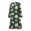 Abito midi da donna Poinsettia con tasche, patchwork ampio 2