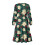 Abito midi da donna Poinsettia con tasche, patchwork ampio 3