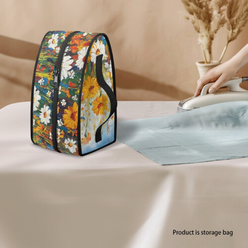 Handheld Travel Steamer Bag Lightweight Floral Pattern 2