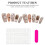 (2235) Rhinestone Cat Eye False Nails, Zero Pressure 2