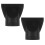 2 Pcs Blow Dryer Diffuser Attachment Alternative Comb Travel Black 5