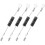 4-Pack Microwave Oven High Voltage Rectifier Diodes CL01-12 Replacement Diode Set for Microwave Repair 1
