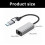 USB-C/USB-A til RJ45Ethernet-adapter 1/2,5 Gbps aluminium 3