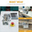 Manual Hand Winch for Storage Lifting Heavy Loads 1Set 3