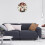 Silent Wall Clock with Retro Pattern – Battery-Powered, Compatible with Home/Office/Bedroom 6