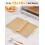 Parchment Paper Sheets Non-Stick 120 pcs 8x12 inch 4