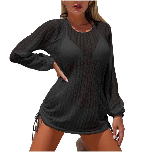 Costume da bagno tankini da donna a due pezzi con schiena scoperta 1