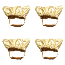 Waterproof Pet Shower Cap for Cats & Dogs – Reusable Ear Covers with Adjustable Strap, 4pcs