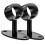 2Pcs Stair Railing Bracket Black Metal Handrail Holder Durable Rust Resistant for Indoor Use 5